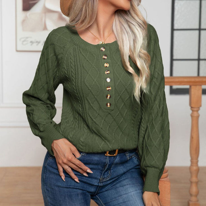 Sweater con botones