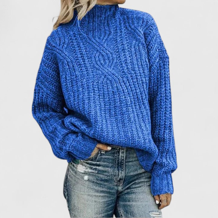 Elisabetta | Sweater Cálido con Cuello Alto