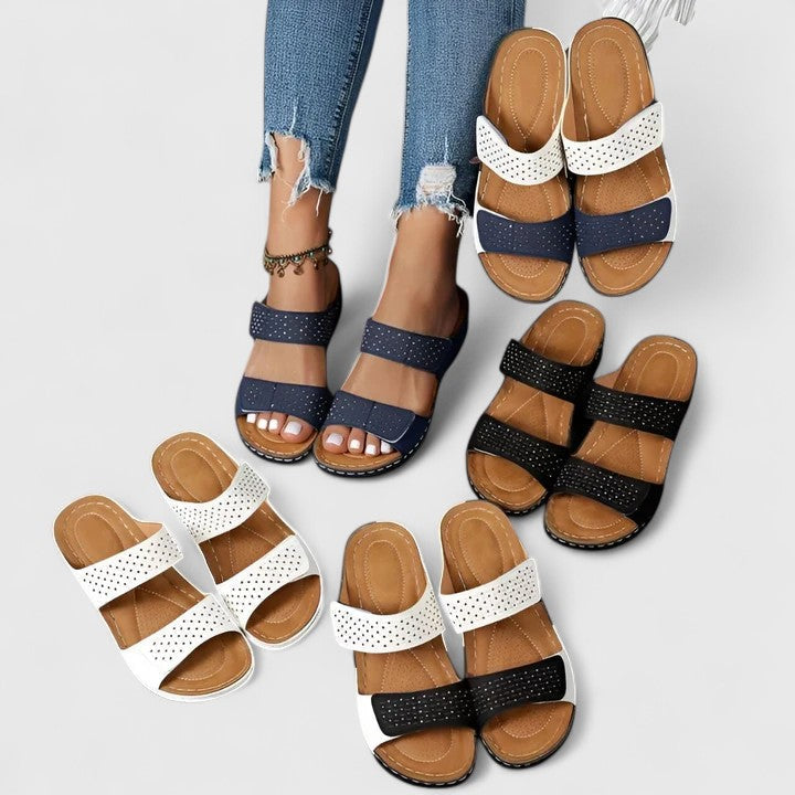 Chelrie - Sandalias Ortopédicas Confortables