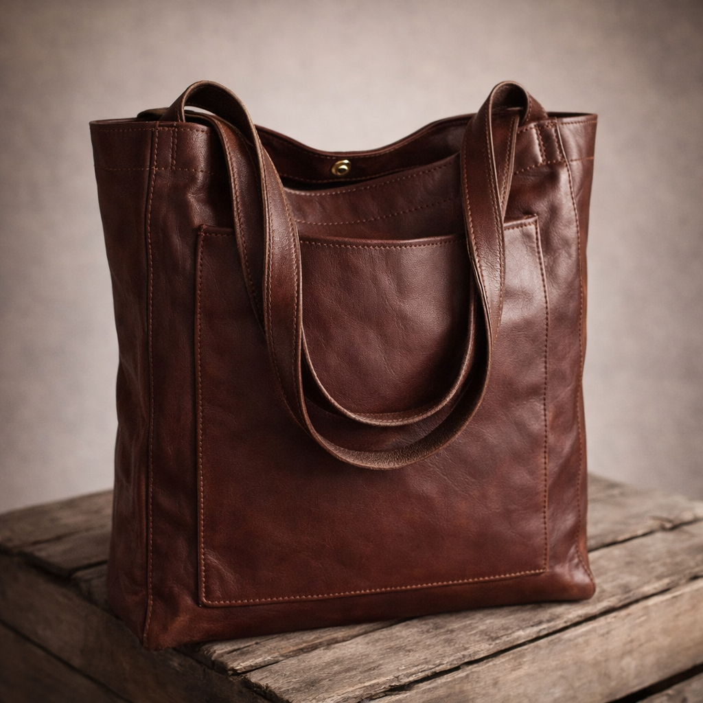 Valeria| Bolso de piel moderno y elegante
