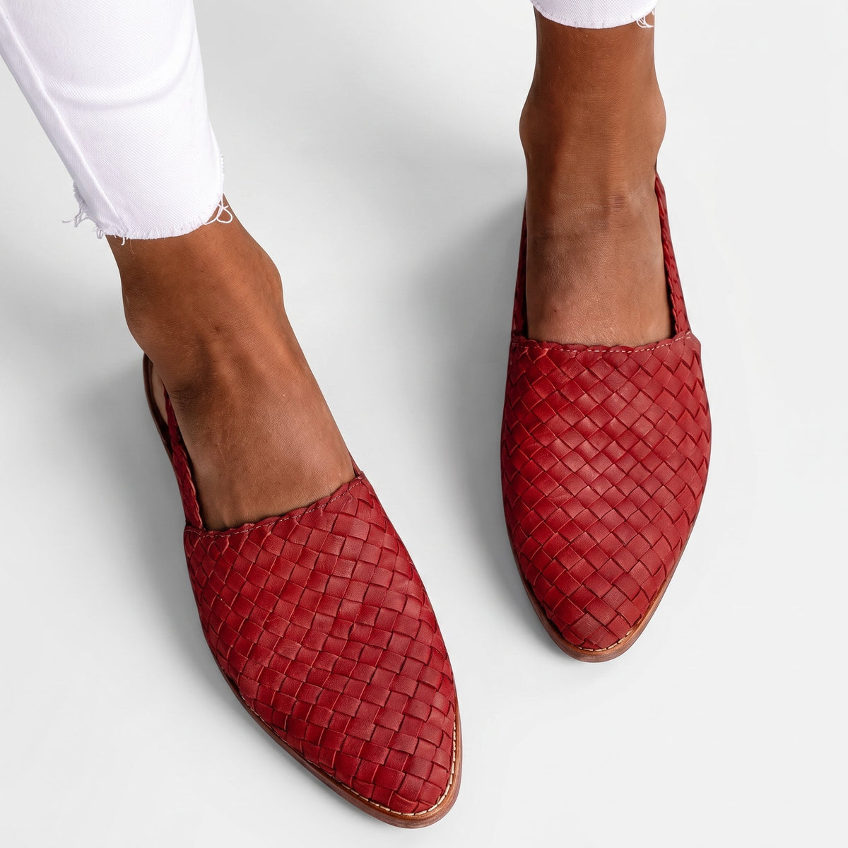 Teresa - Zapatos de Bailarina Trenzados