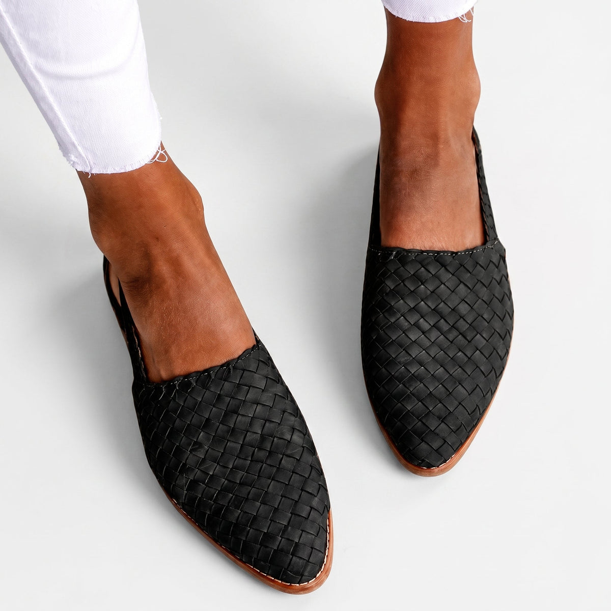 Teresa - Zapatos de Bailarina Trenzados