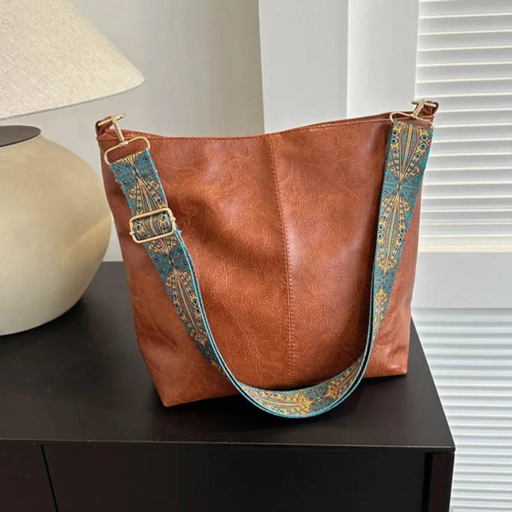 Valentina | Bolso tote de cuero