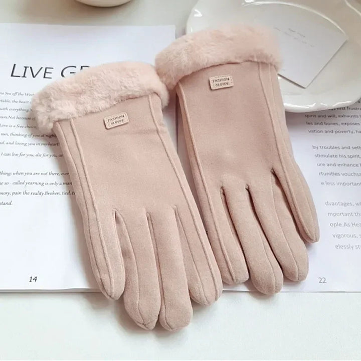 Bella | Guantes con Puño de Borreguito
