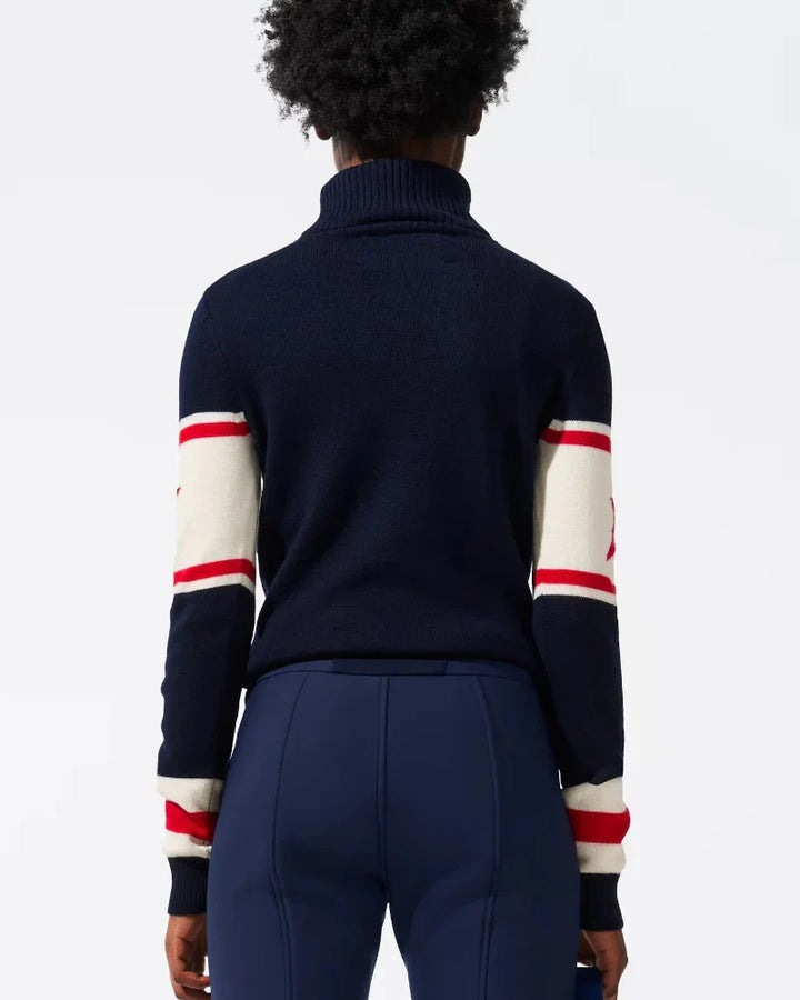Sweater cuello alto sky