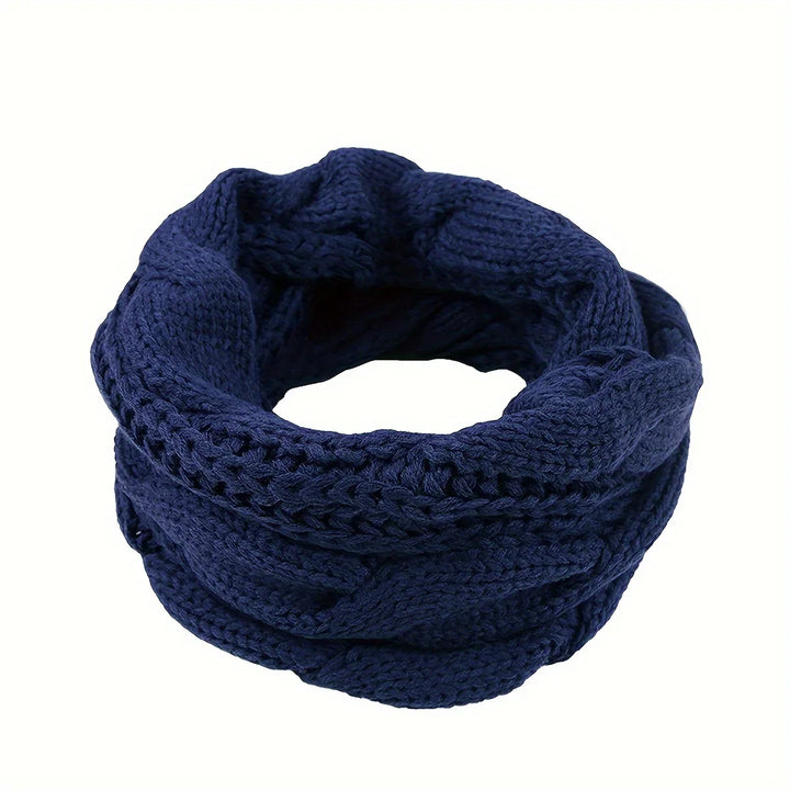 Clara | Cuello Infinito de Punto Trenzado