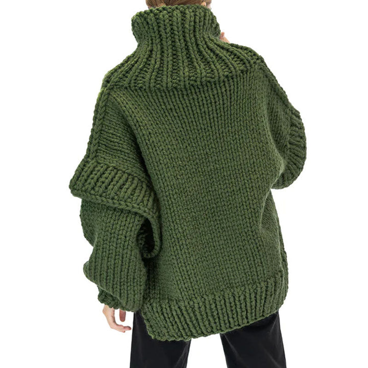 Sweater tejido a punto