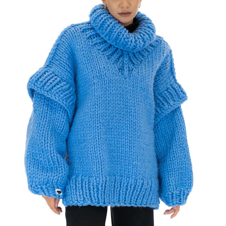 Sweater tejido a punto