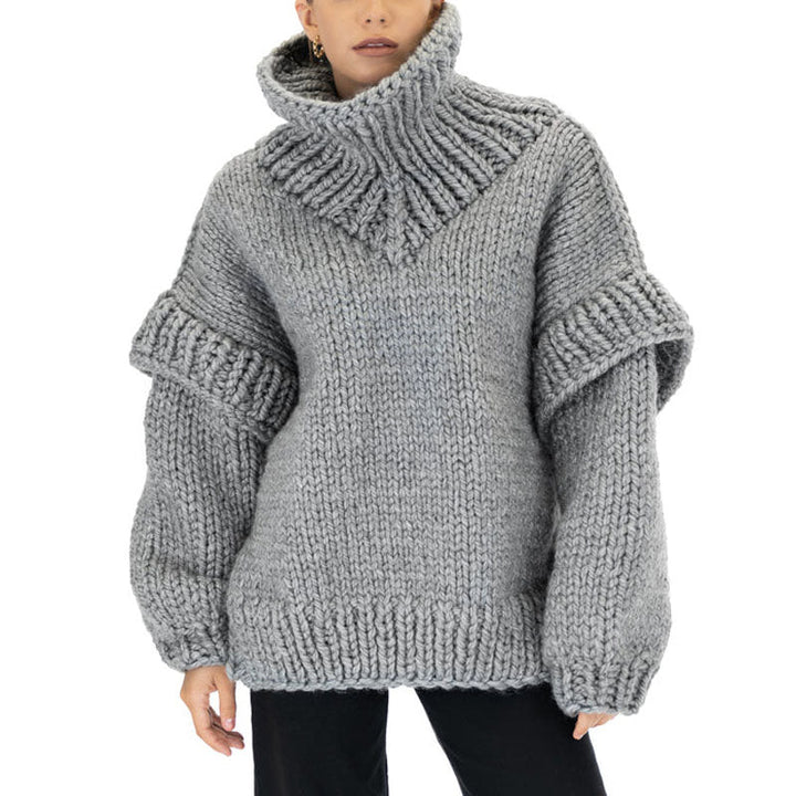 Sweater tejido a punto