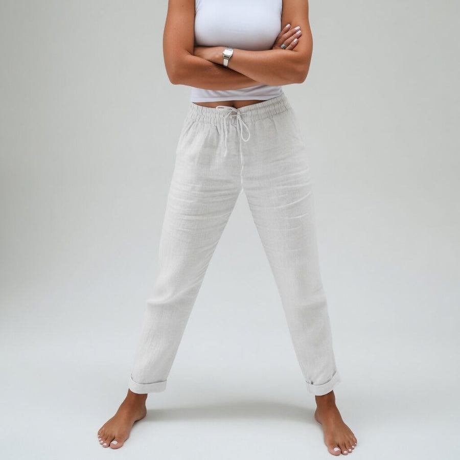 Albertine™ — Pantalón 100% algodón fluido confort natural