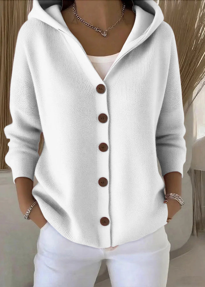 Zoé | Cárdigan Elegante con Capucha