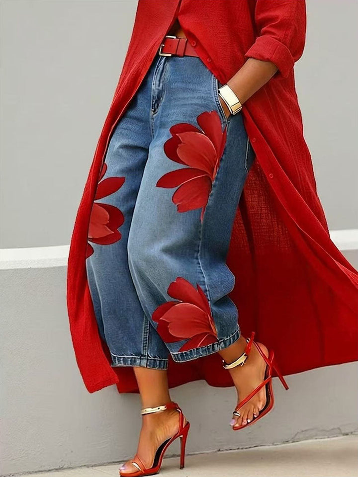Beatrix | Elegante jeans de corte holgado