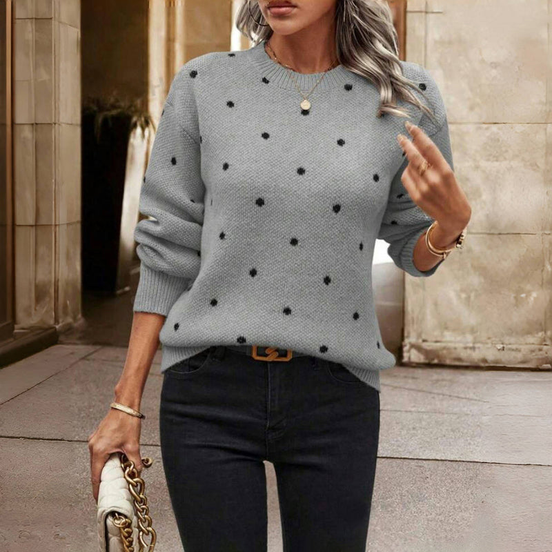 Clara | Sweater con Pequeños Lunares