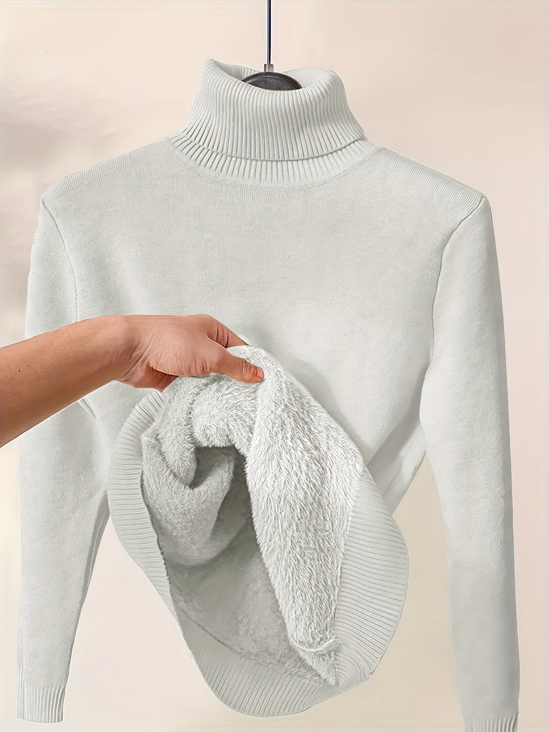 Sweater cuello alto Adela