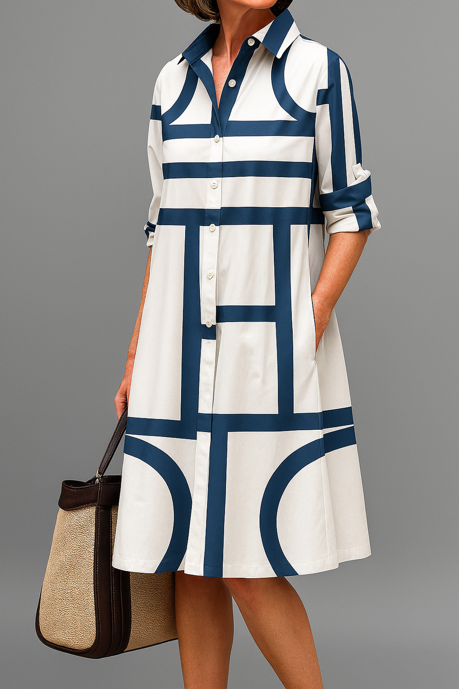 Sienne | Vestido midi cuidado y elegante