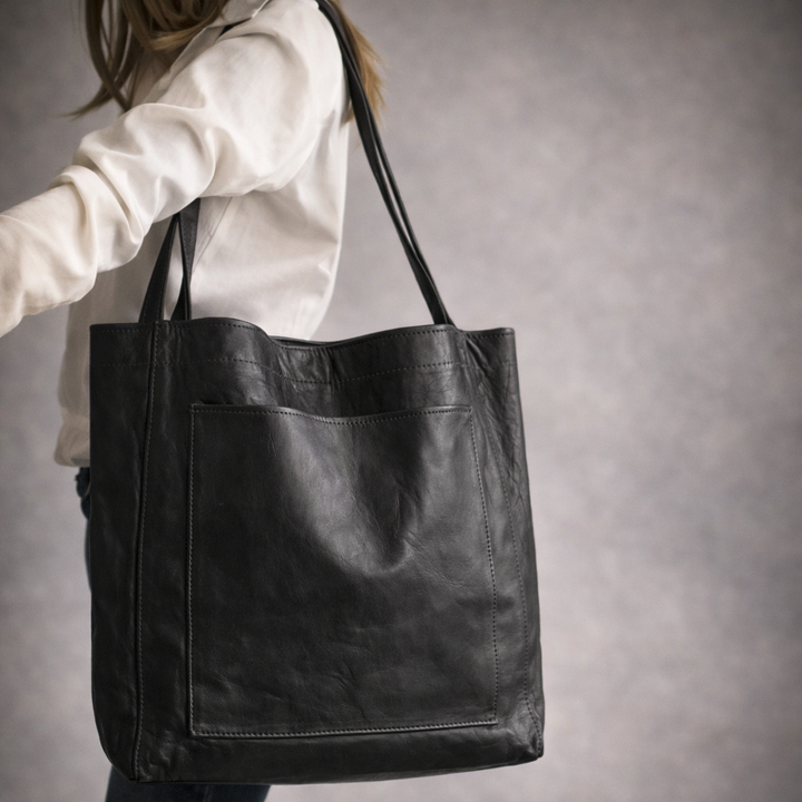 Valeria| Bolso de piel moderno y elegante