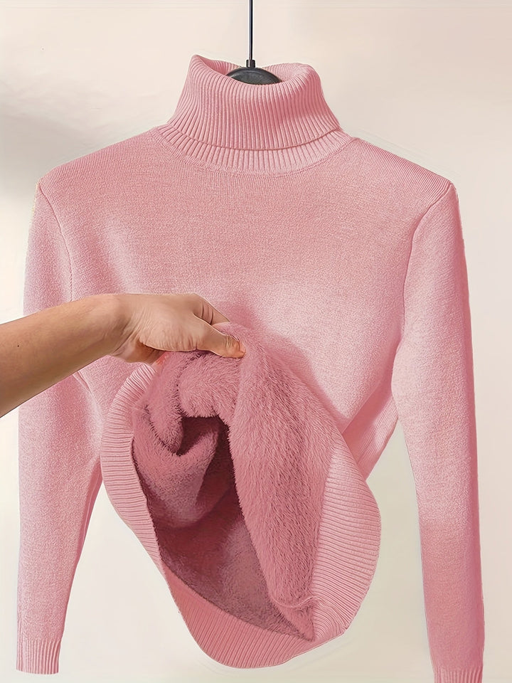 Sweater cuello alto Adela