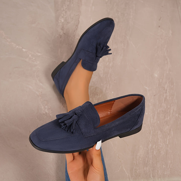 Mocasines Solena con Borlas