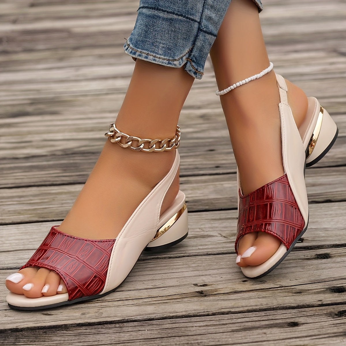 Sandalias Elegantes Confort Charlotte