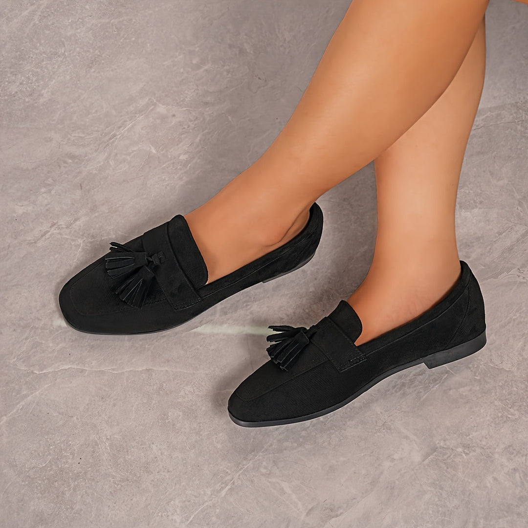 Mocasines Solena con Borlas