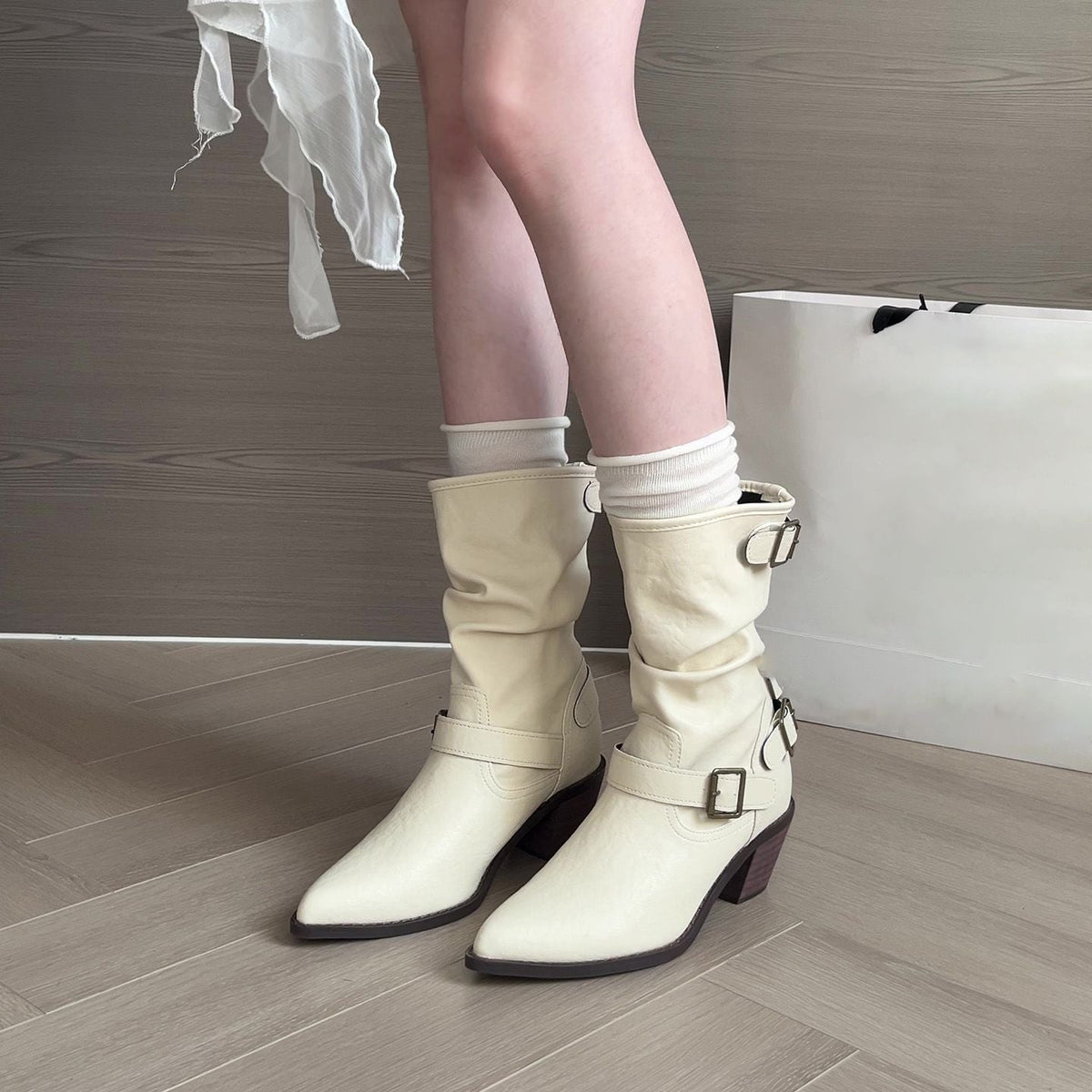 Margarida | Botas Casuales Elegantes de Tacón Medio