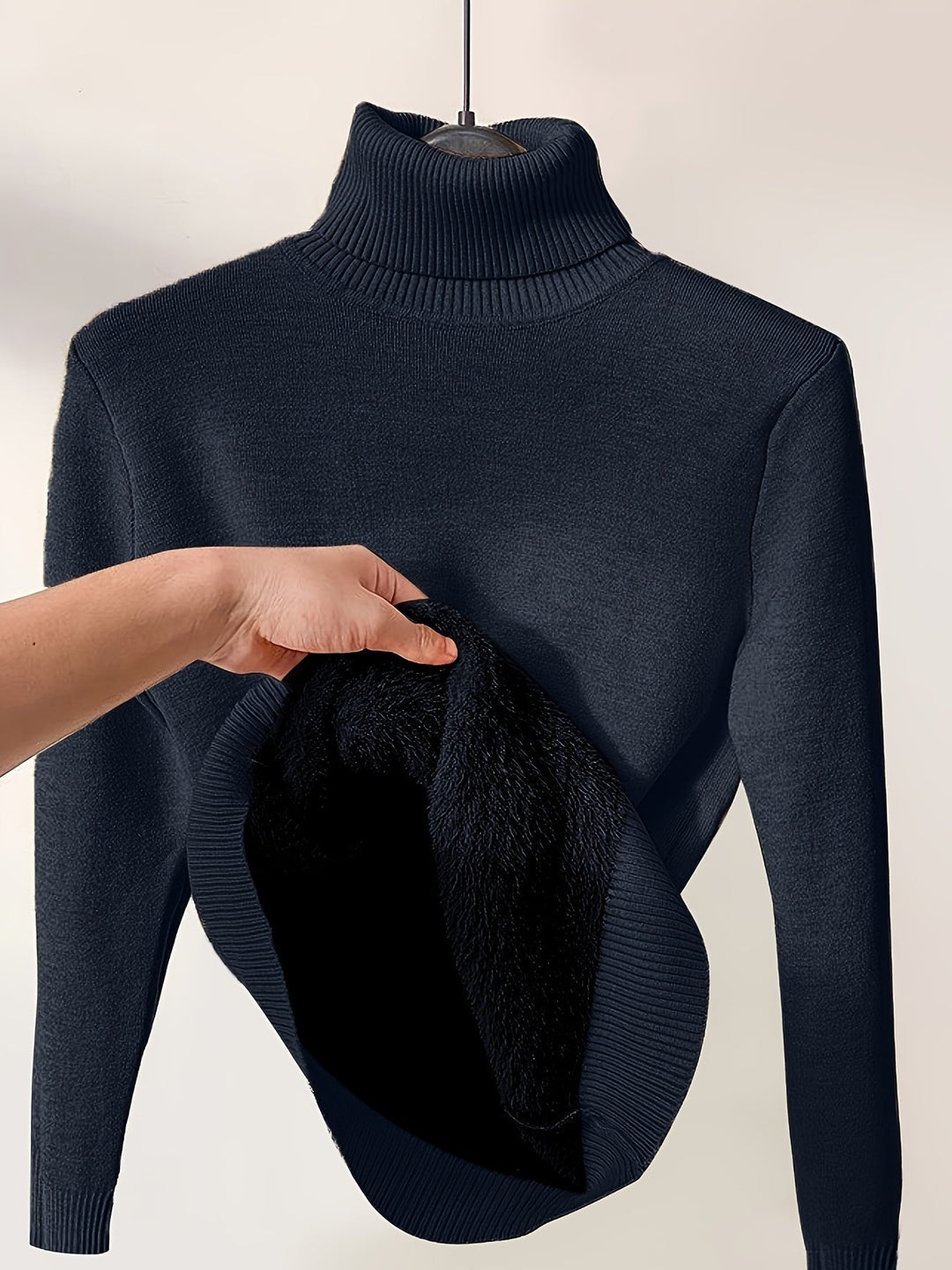 Sweater cuello alto Adela