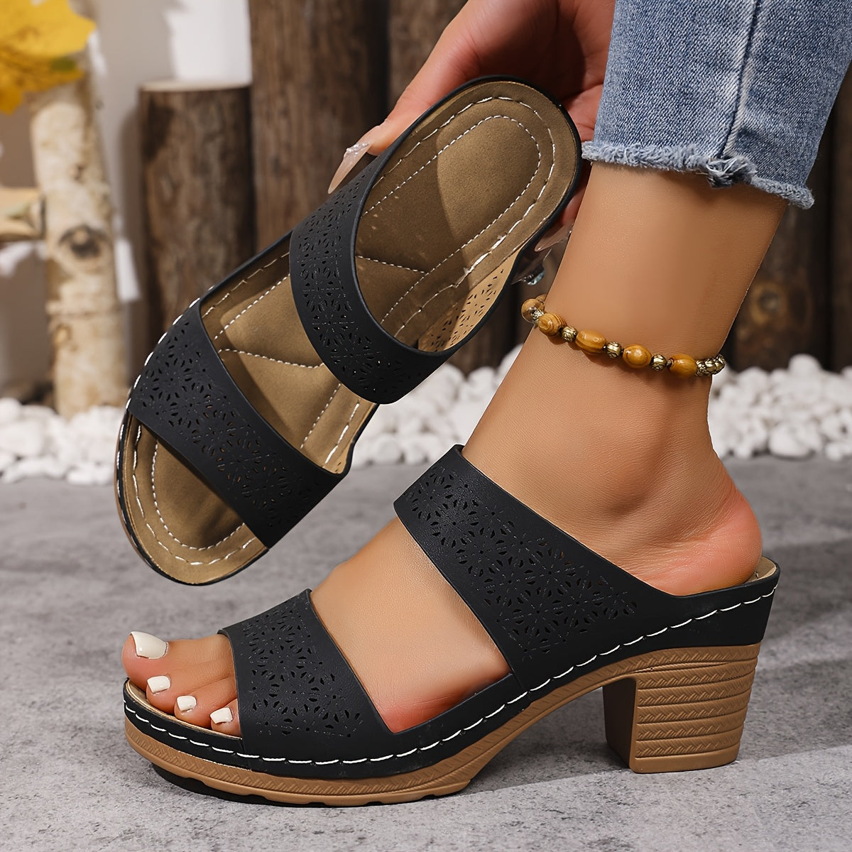 Sandalias Ortopédicas Elegantes Confort Virginie