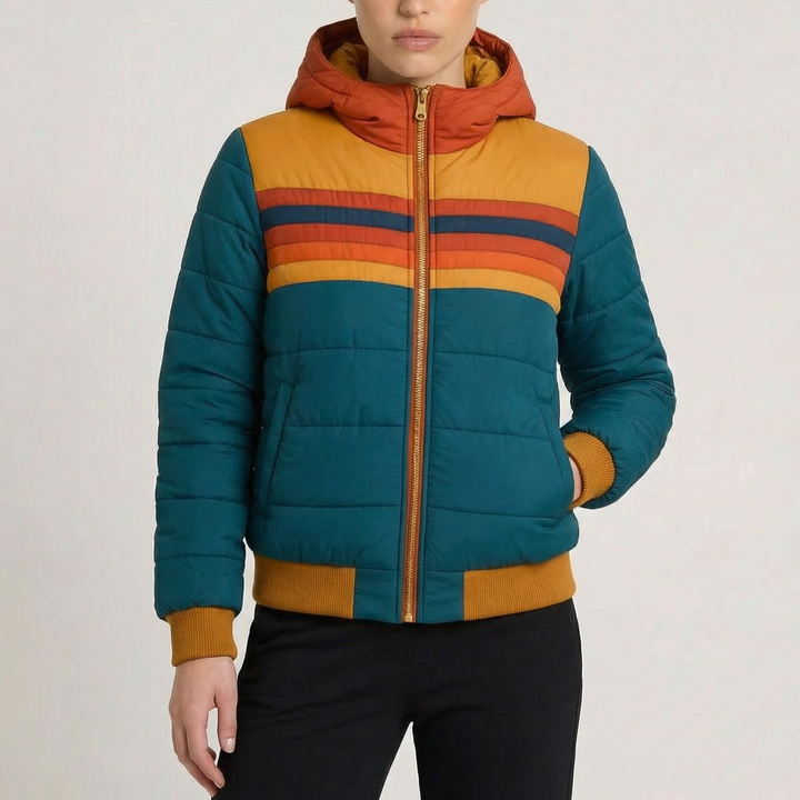 Ela | Chaqueta Acolchada con Capucha