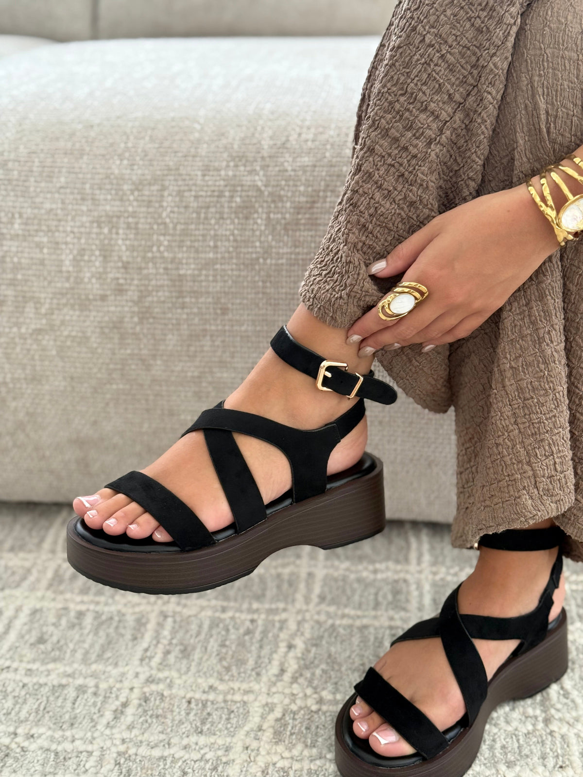 Sandalias « ILENA » NEGRO