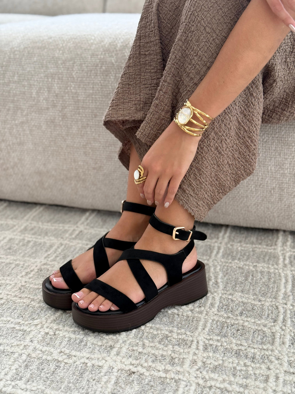 Sandalias « ILENA » NEGRO