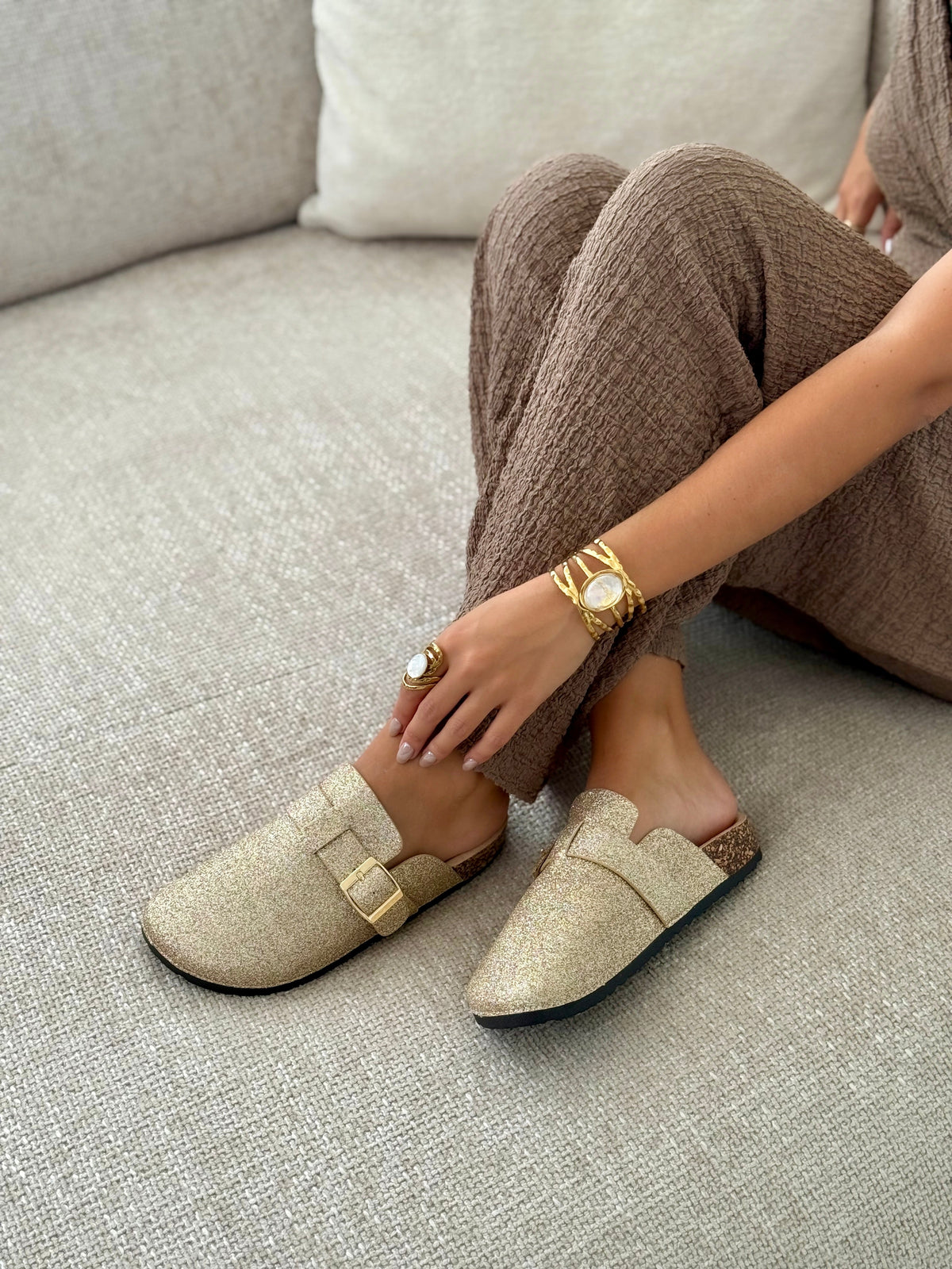 Mules « SOLINE » ORO