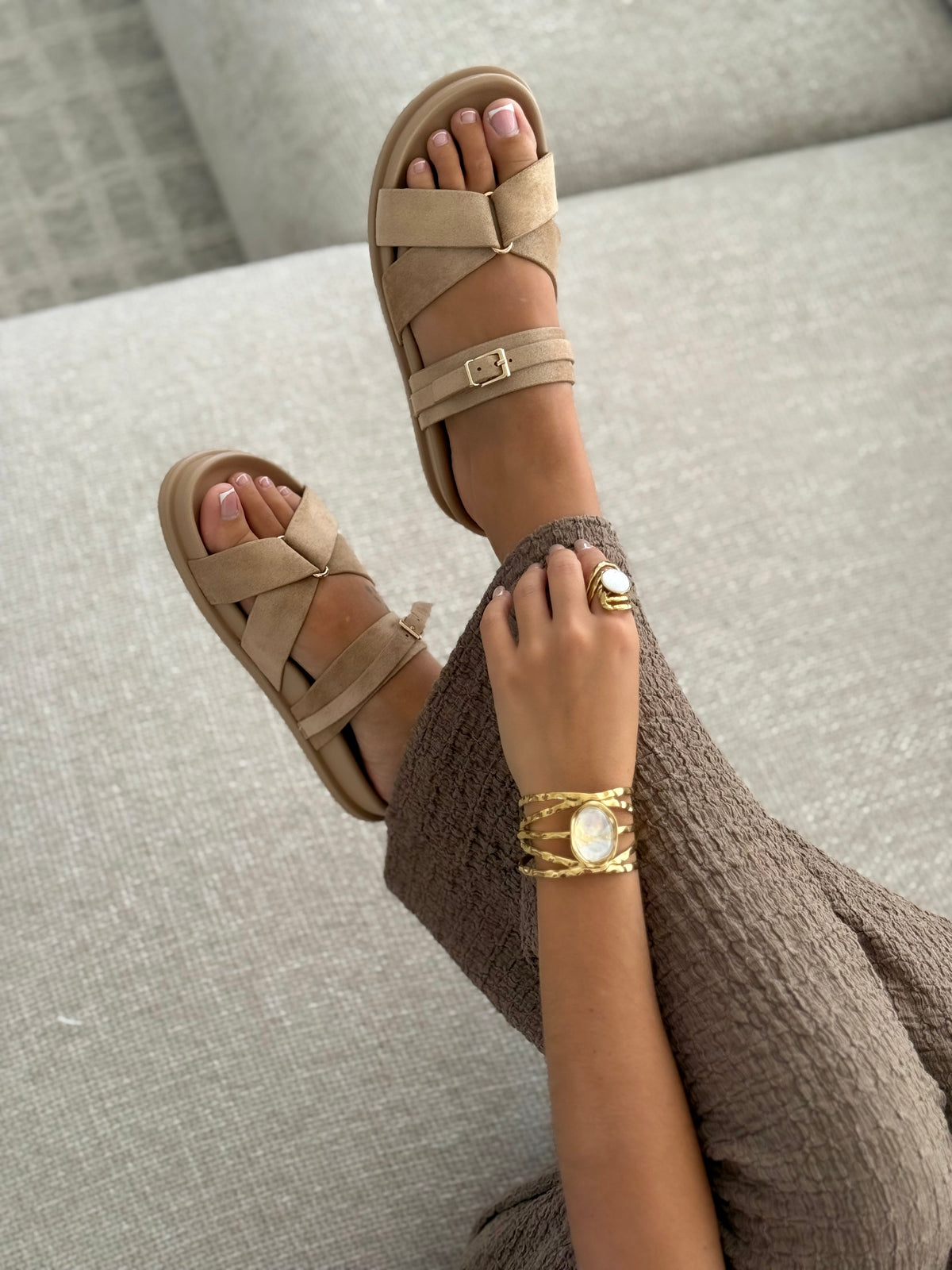 Sandalias « ROBINE » TAUPE