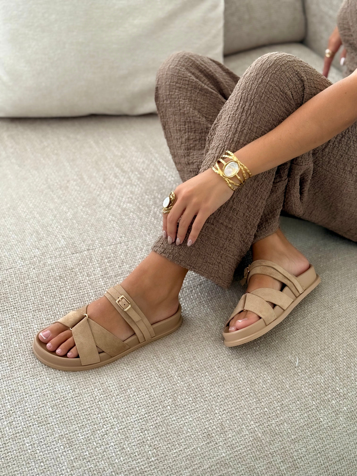 Sandalias « ROBINE » TAUPE
