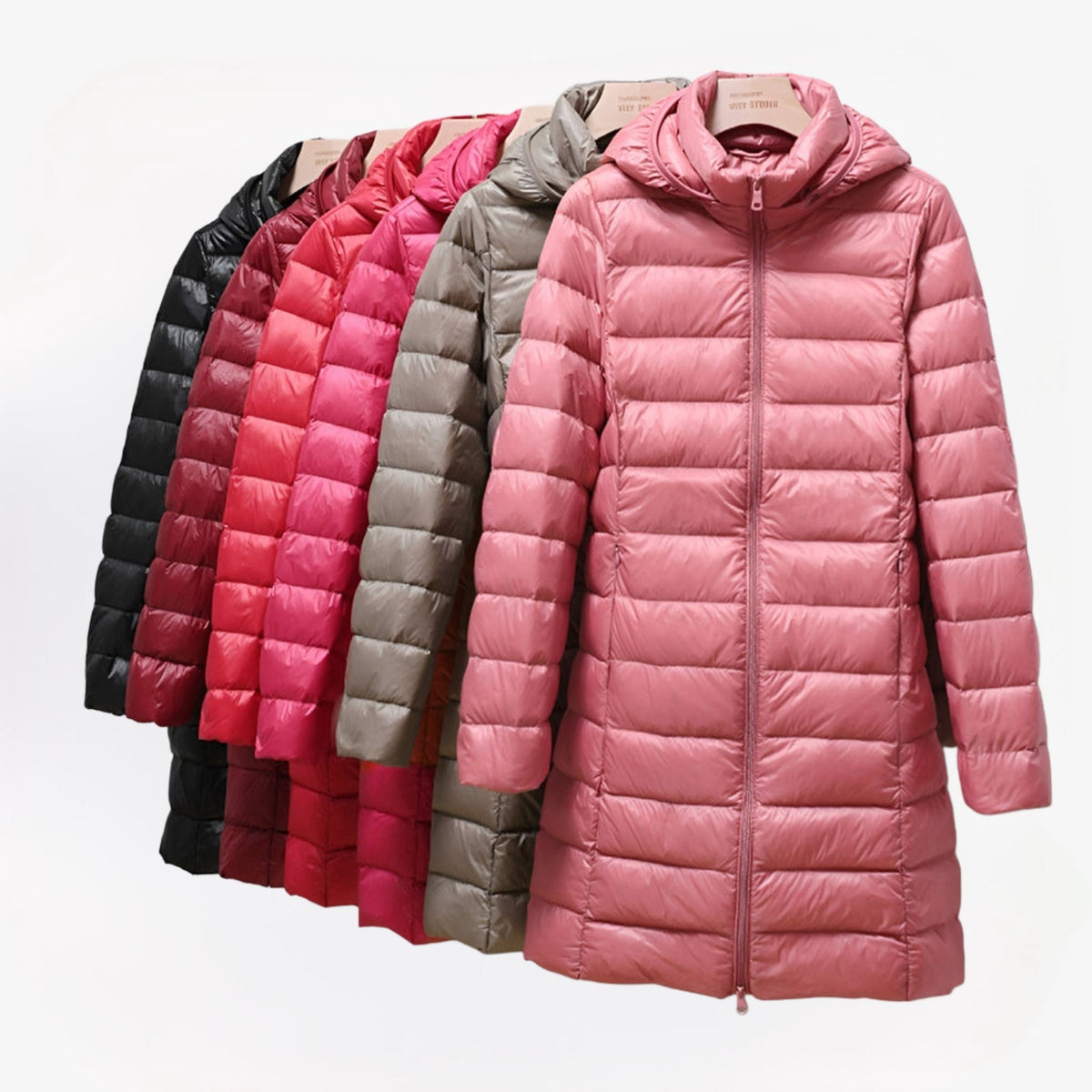 Julia | Parka Larga con Capucha