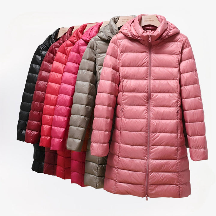 Julia | Parka Larga con Capucha