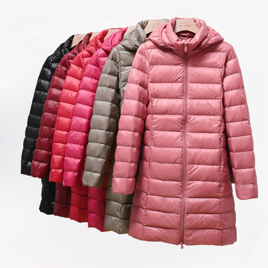 Julia | Parka Larga con Capucha