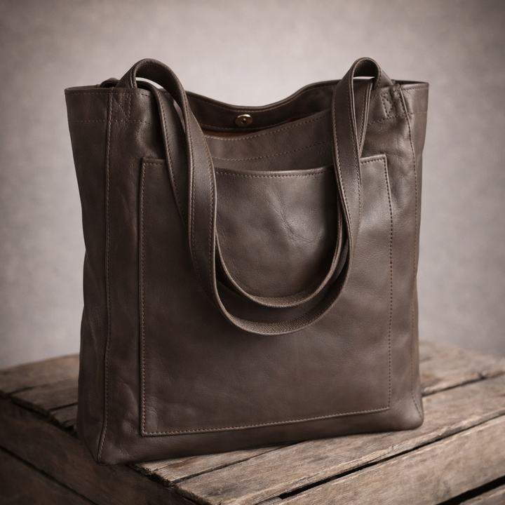 Valeria| Bolso de piel moderno y elegante
