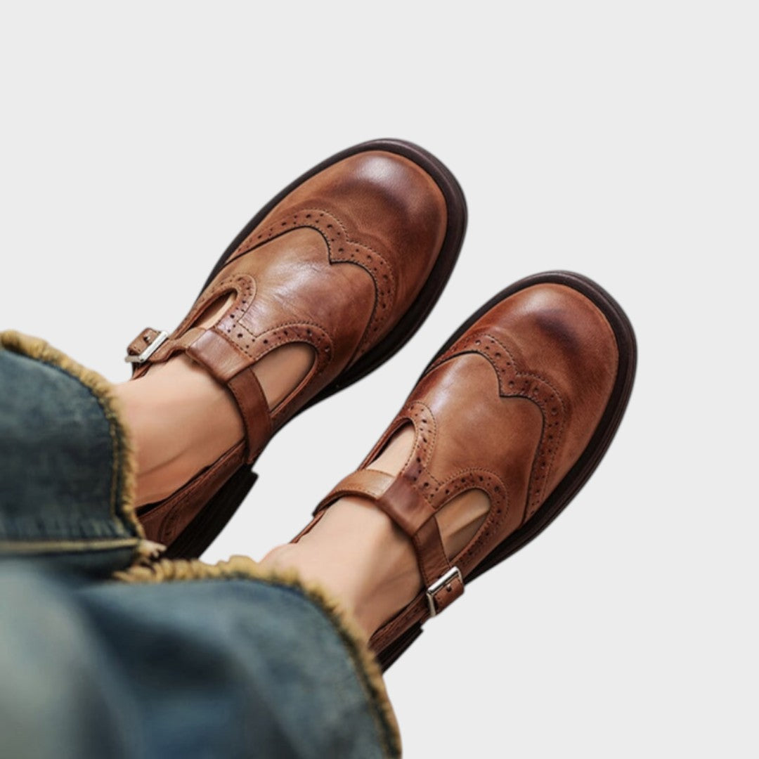 Alexandra - Zapatos elegantes de piel