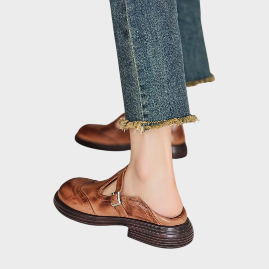 Alexandra - Zapatos elegantes de piel