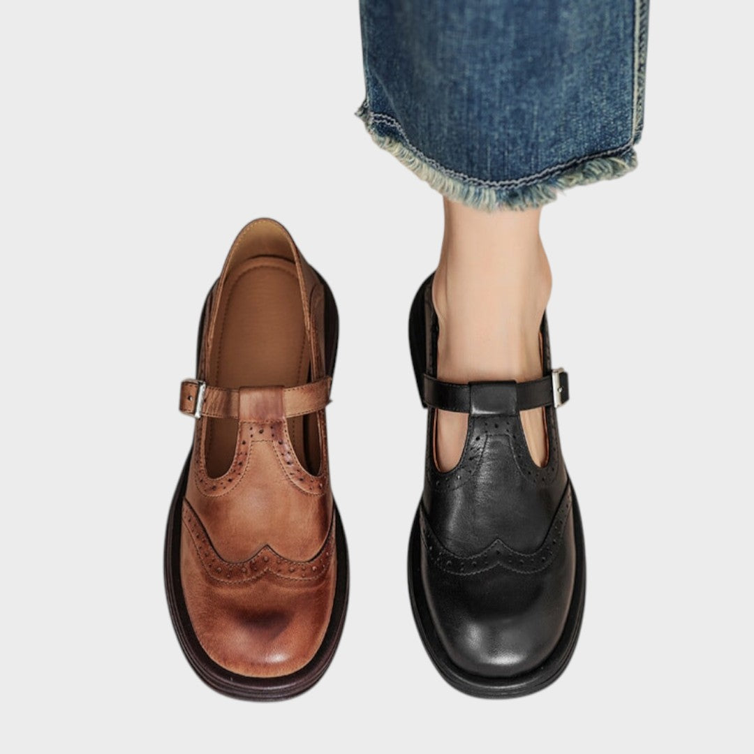 Alexandra - Zapatos elegantes de piel