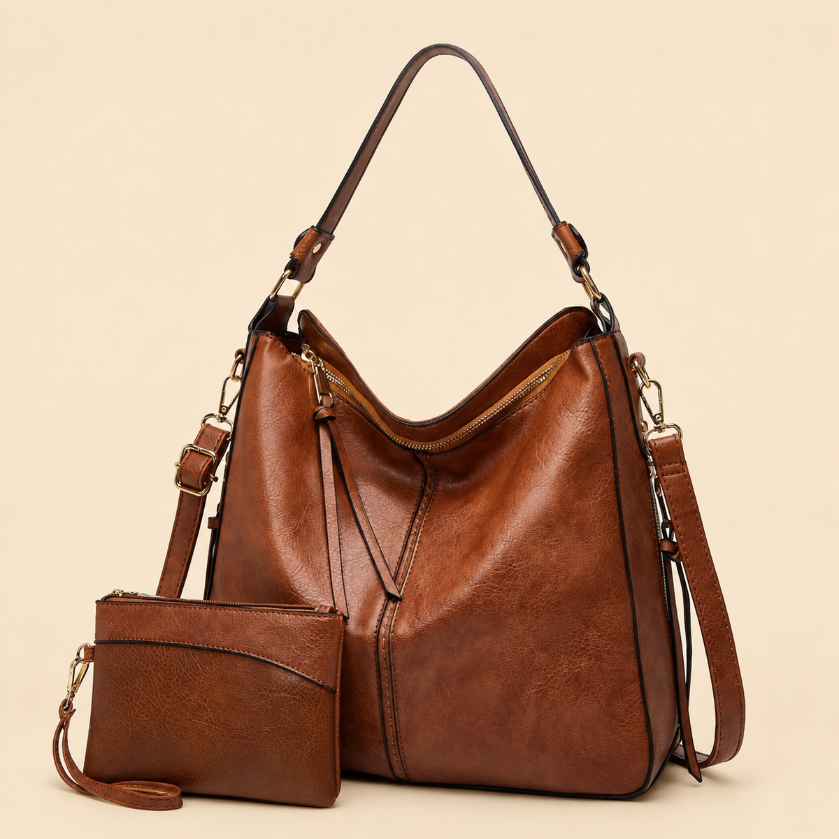 Agathe - Bolso Chic Antirrobo + Monedero Regalo