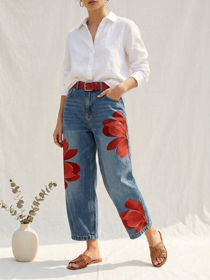 Beatrix | Elegante jeans de corte holgado