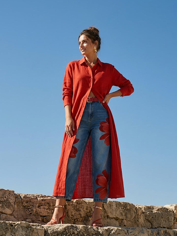 Beatrix | Elegante jeans de corte holgado