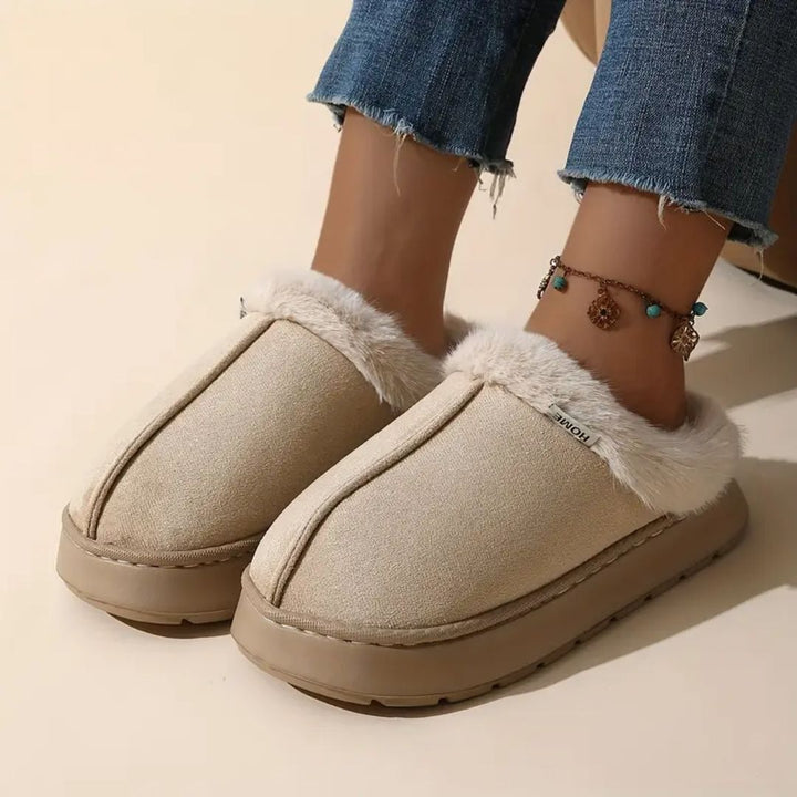 Luna | Pantuflas de Invierno con Forro Suave