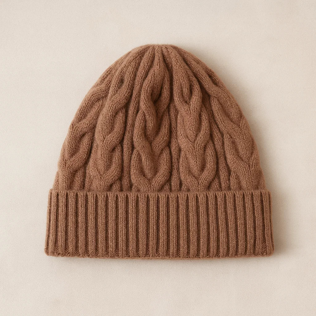 Lana | Gorro de Lana con Trenzas