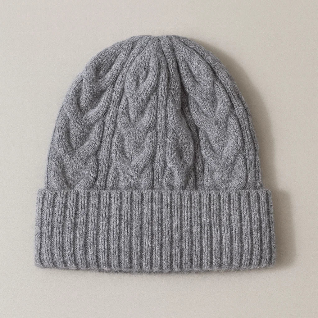 Lana | Gorro de Lana con Trenzas
