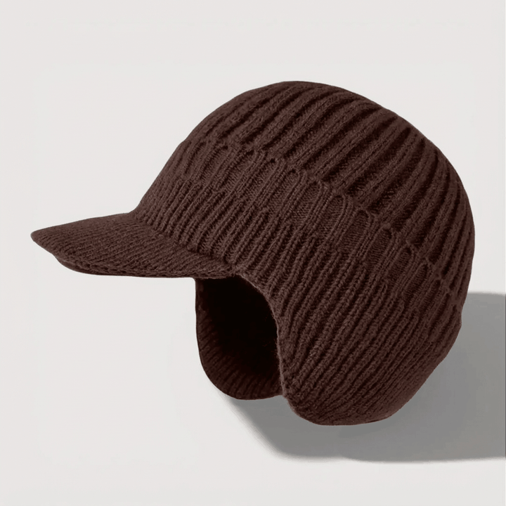 Antonia | Gorro de Punto con Visera y Orejeras