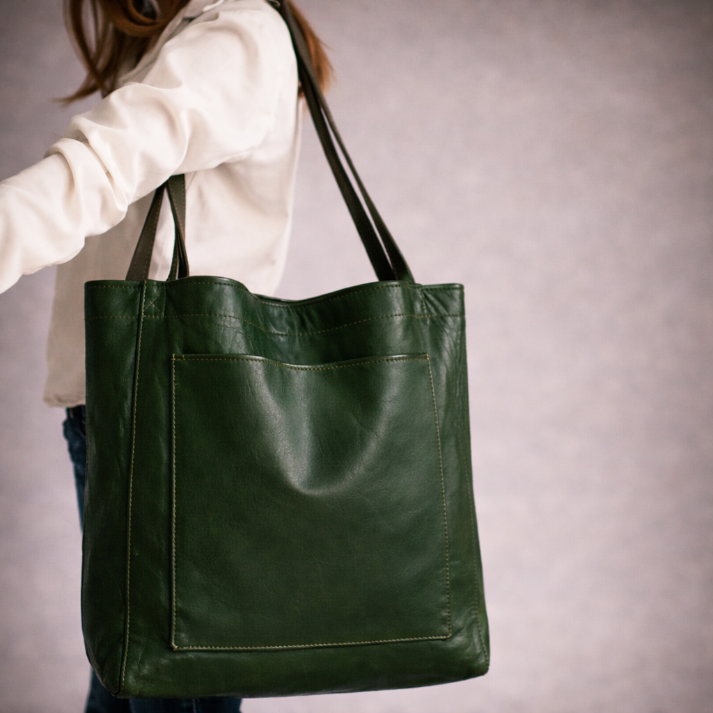 Valeria| Bolso de piel moderno y elegante