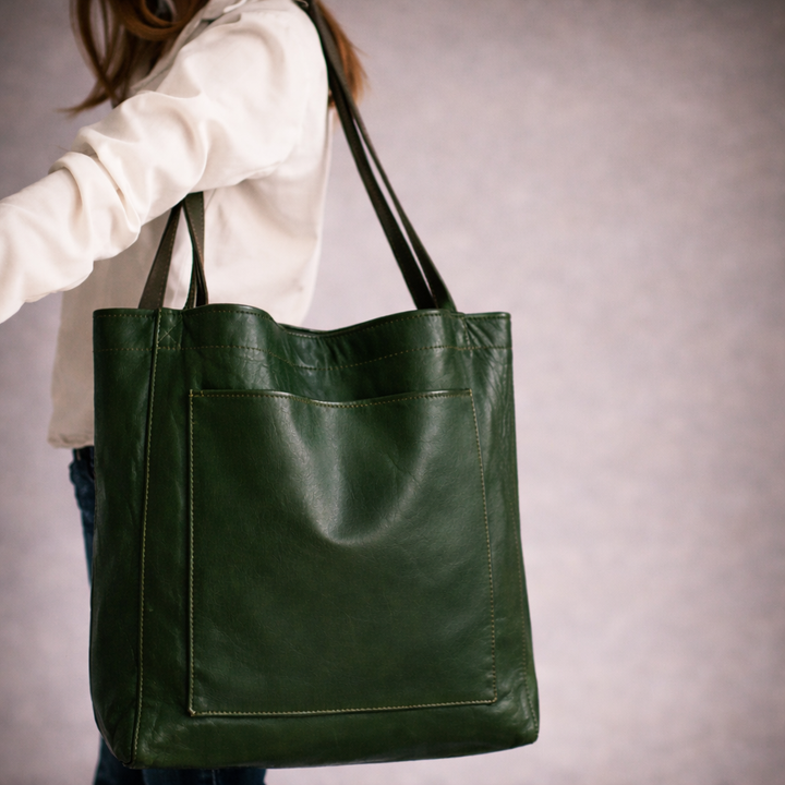 Valeria| Bolso de piel moderno y elegante