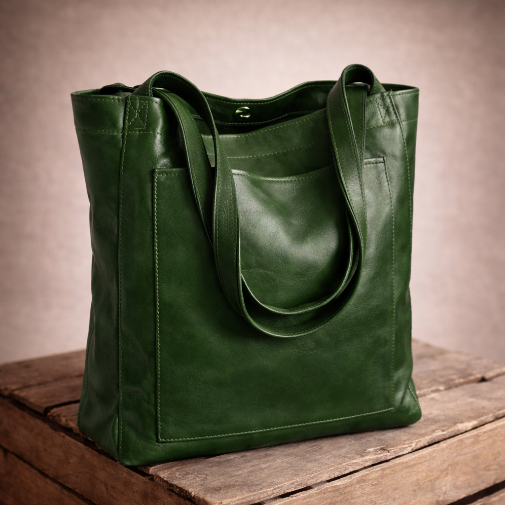 Valeria| Bolso de piel moderno y elegante
